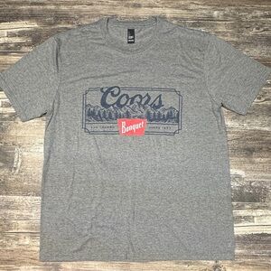 Coors Graphic T-Shirt - District - Large - Great Used Condition